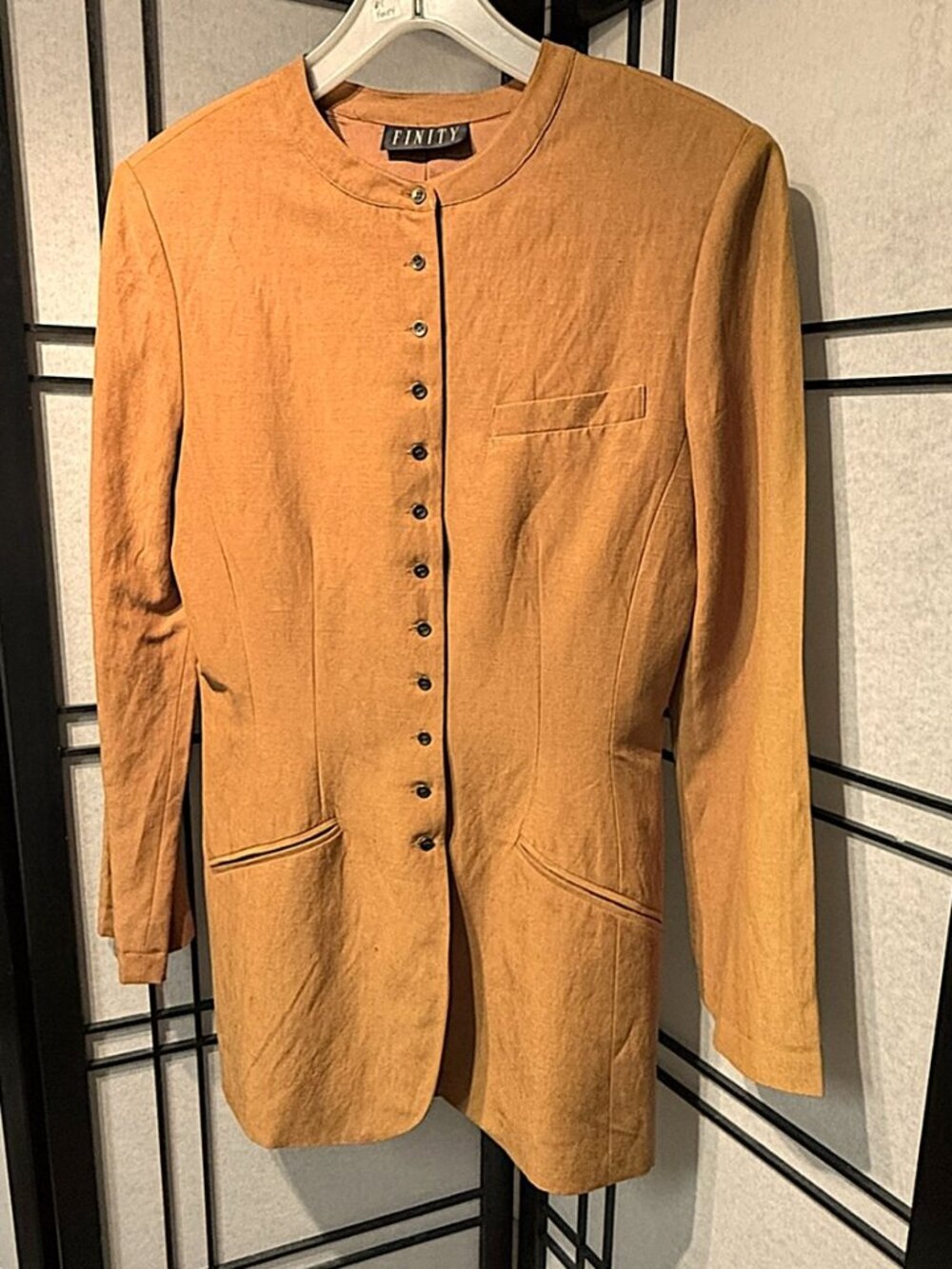 FINITY Silk Top-Jacket size 6